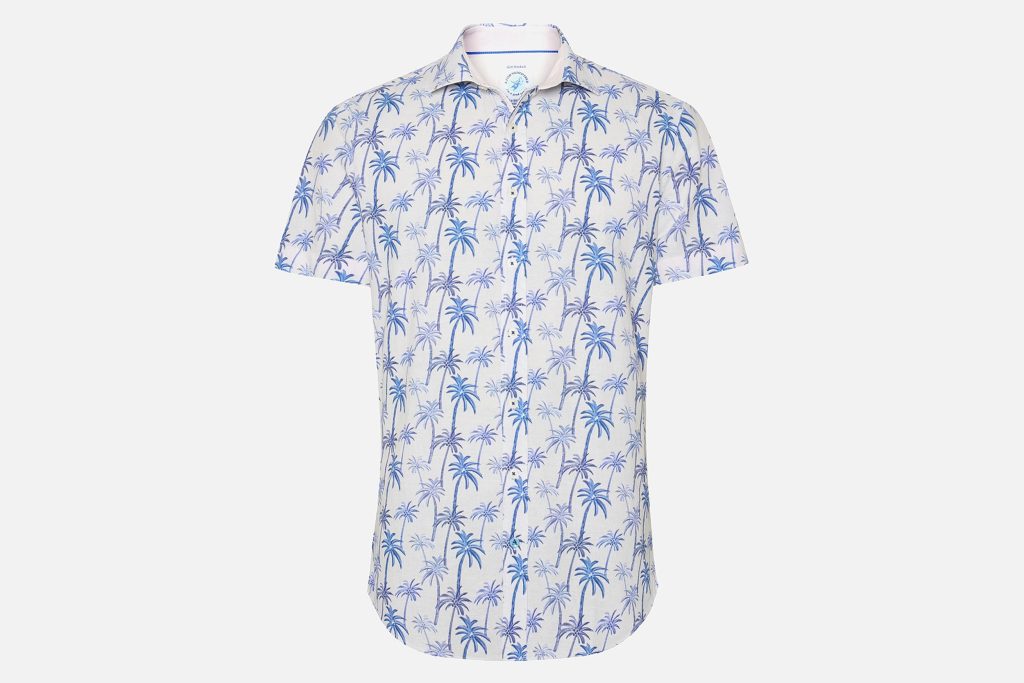 CHEMISETTE PALM TREE OFF WHITE