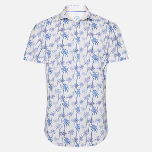 CHEMISETTE PALM TREE OFF WHITE - Image 1