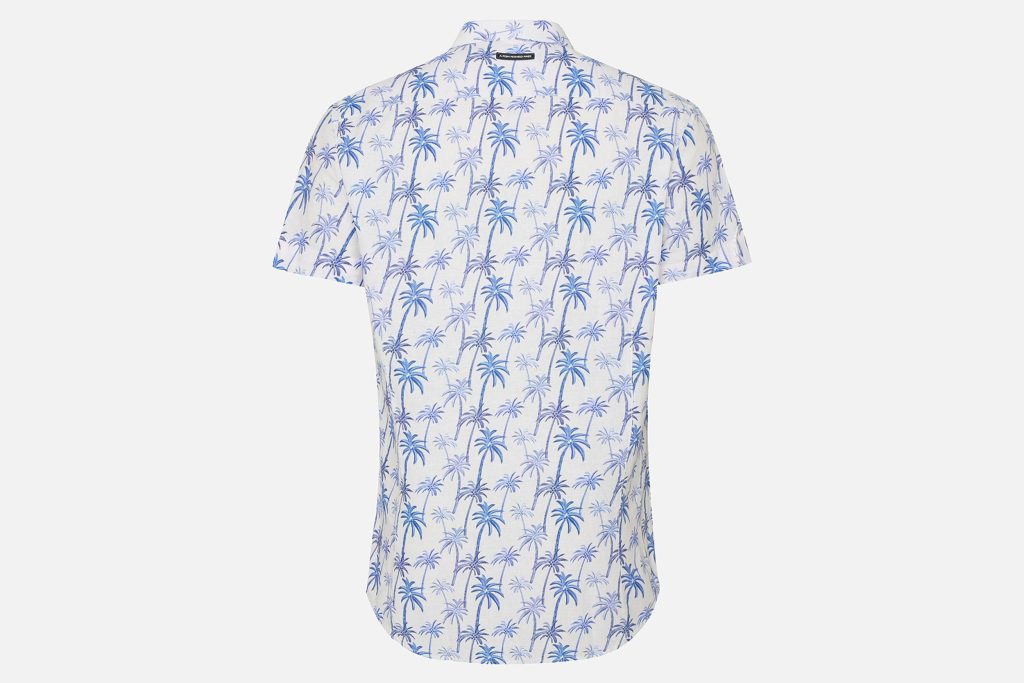 CHEMISETTE PALM TREE OFF WHITE