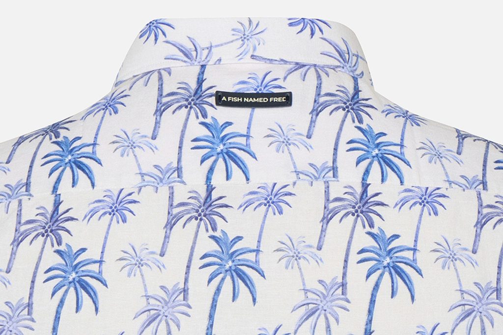 CHEMISETTE PALM TREE OFF WHITE