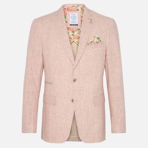 BLAZER SMALL CHECK ROSE PINK - Image 1