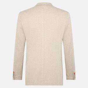 BLAZER MELANGE PIQUE SAND – Image 2