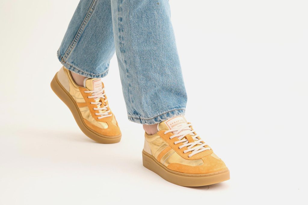 COURT GOLD PASTEL ORANGE