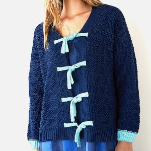 CARDIGAN TRAMONTANA BLEU – Image 3