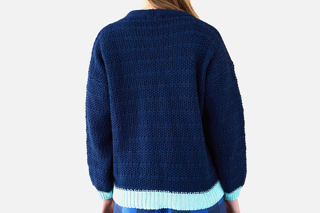 CARDIGAN TRAMONTANA BLEU