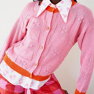 CARDIGAN VESPRE ROSE - Image 6