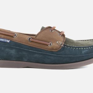 BOATING BLUE GREEN TAN - Image 1