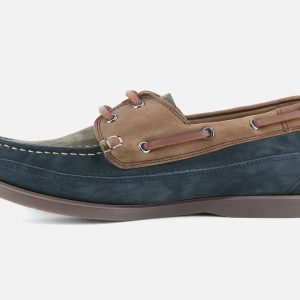 BOATING BLUE GREEN TAN - Image 4