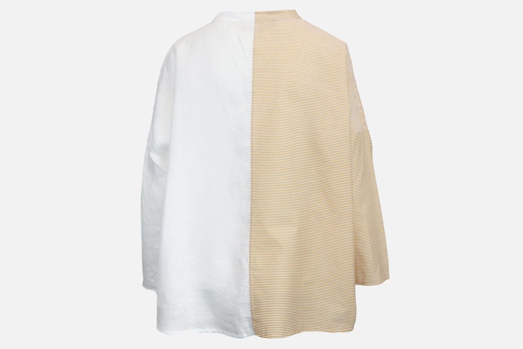 CHEMISE FLO CARAMEL RAYE