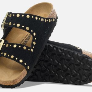 ARIZONA RIVET SUEDE BLACK – Image 3