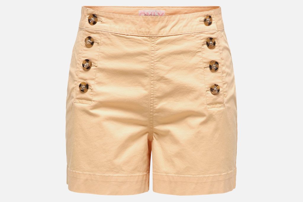 BIANA SHORT BUTTON CARAMEL