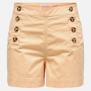 BIANA SHORT BUTTON CARAMEL – Image 1