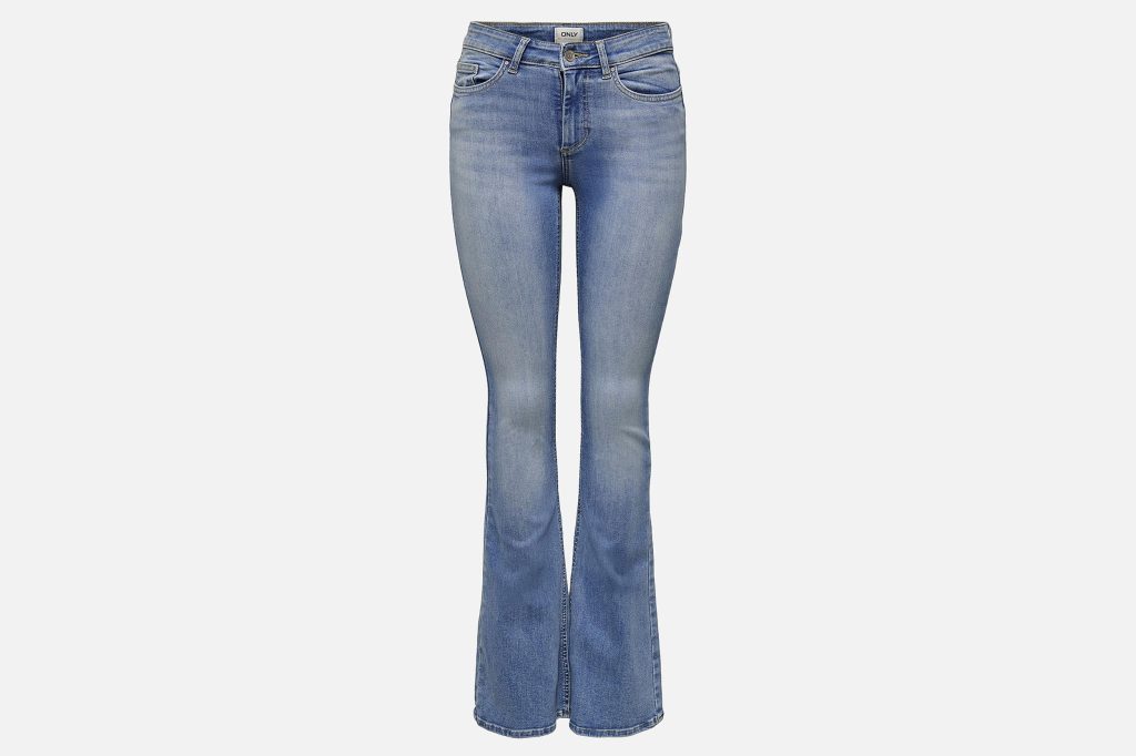BLUSH FLARED JEANS BLUE L30