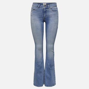 BLUSH FLARED JEANS BLUE L30 – Image 1
