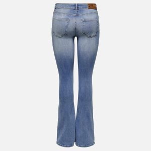 BLUSH FLARED JEANS BLUE L30 – Image 2