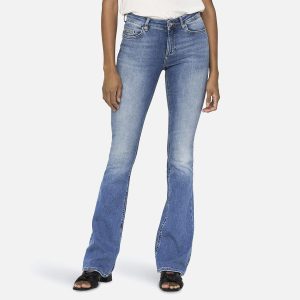 BLUSH FLARED JEANS BLUE L30 – Image 3