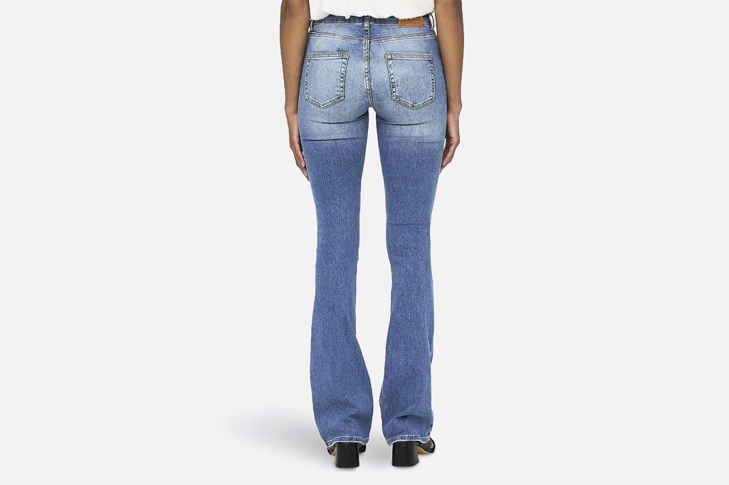 BLUSH FLARED JEANS BLUE L30