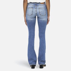 BLUSH FLARED JEANS BLUE L30 – Image 5