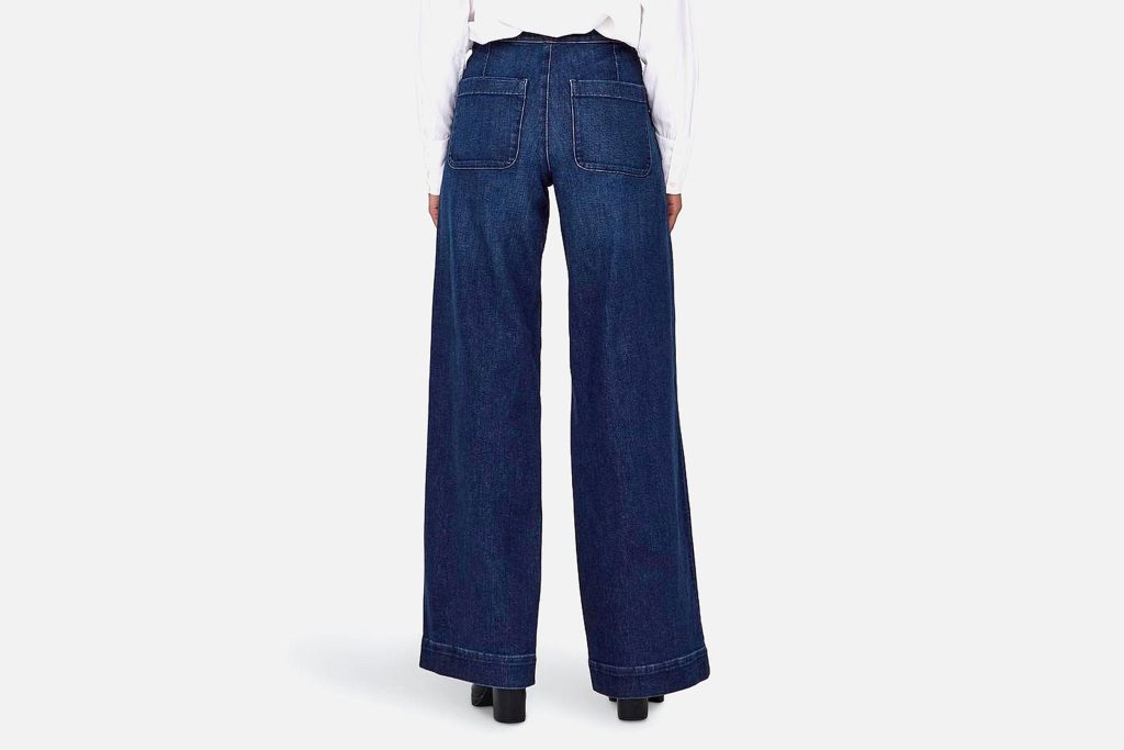 MADISON BUTTON JEANS BLUE L32