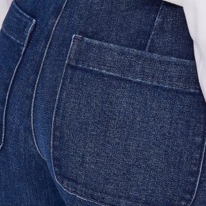 MADISON BUTTON JEANS BLUE L32 – Image 7