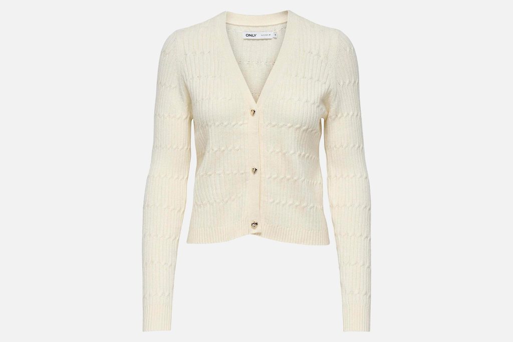 KATIA CARDIGAN WHITECAP GRAY