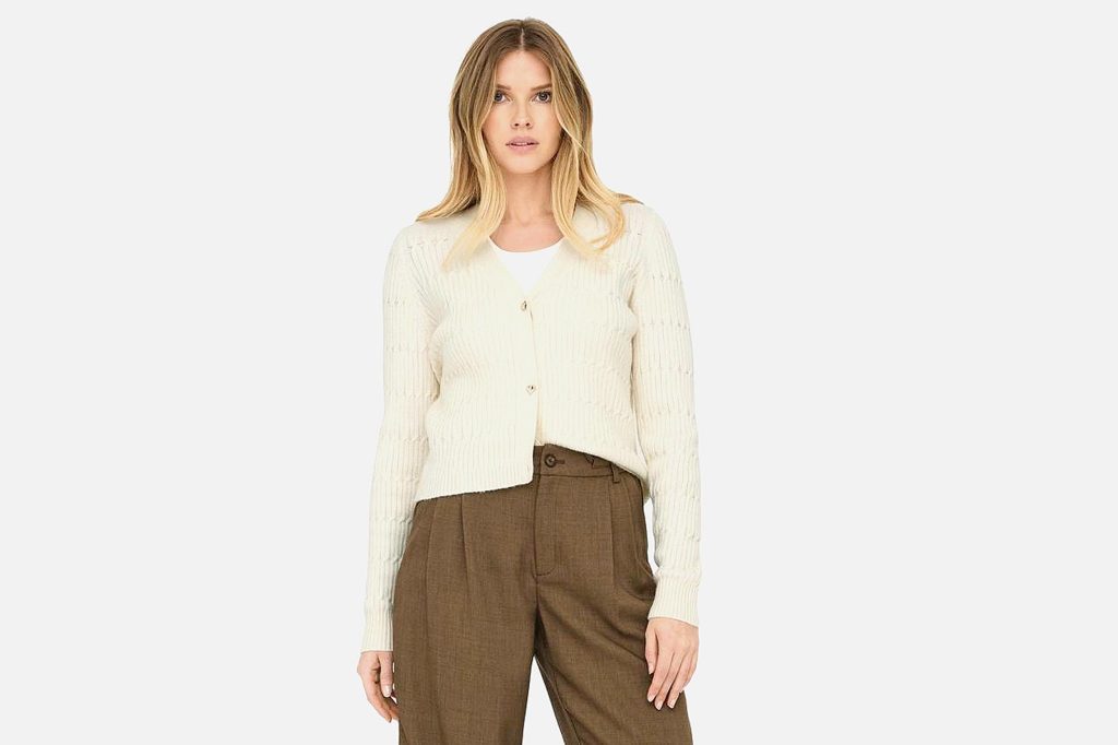 KATIA CARDIGAN WHITECAP GRAY