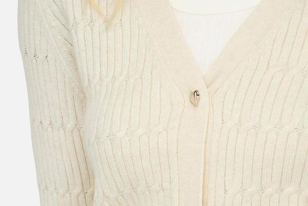 KATIA CARDIGAN WHITECAP GRAY