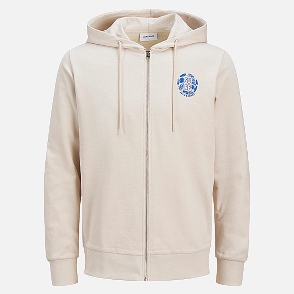 SUMMER SWEAT ZIP HOODIE MOON