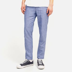TACE LINEN FADED DENIM L32 – Image 4