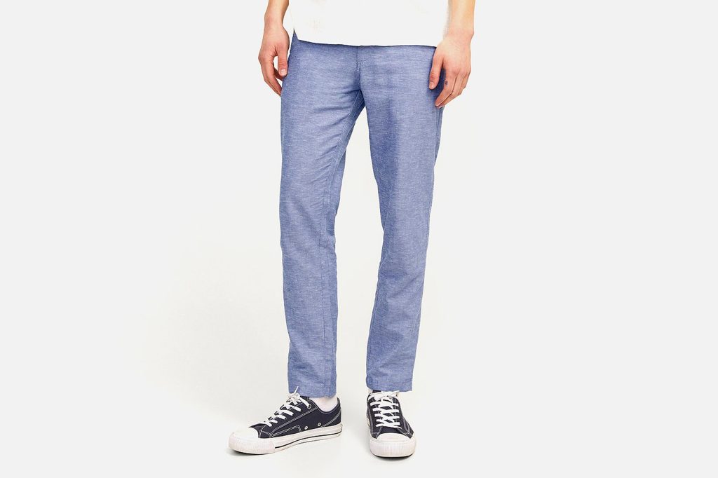 TACE LINEN FADED DENIM L34