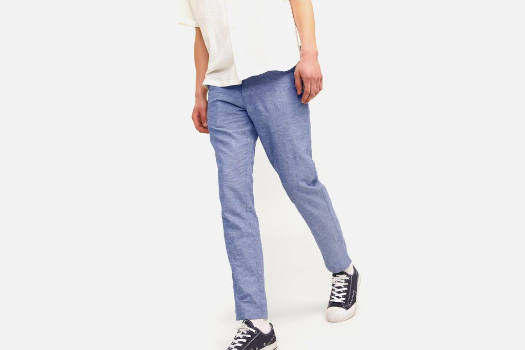 TACE LINEN FADED DENIM L34