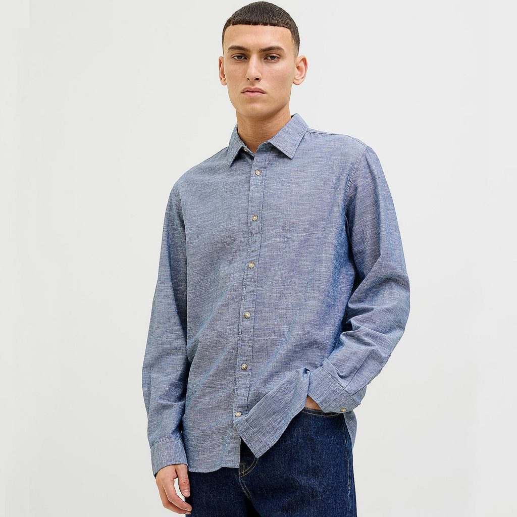 SUMMER SHIRT FADED DENIM