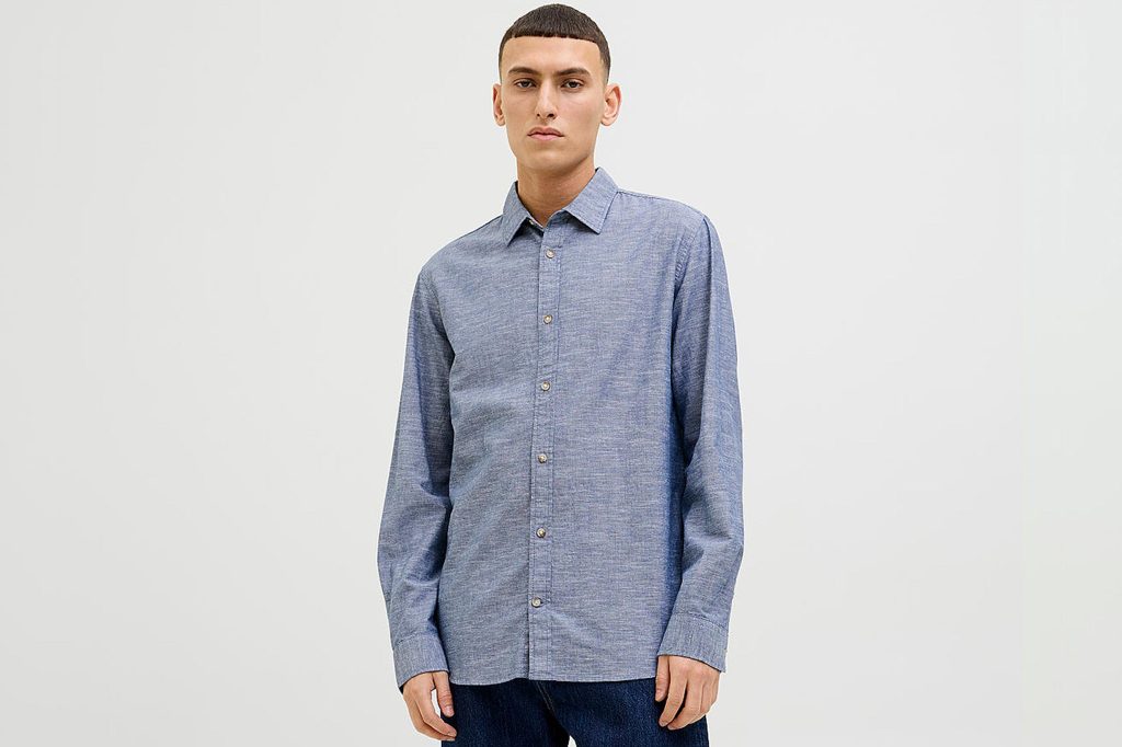 SUMMER SHIRT FADED DENIM