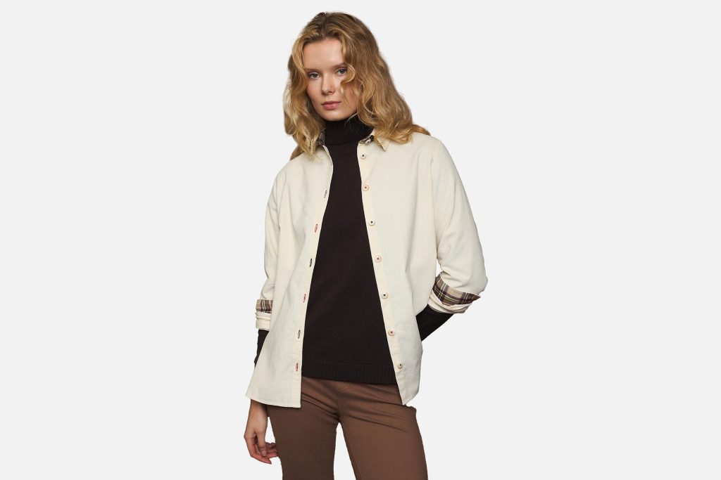 CHEMISE SEGOVIA VANILLA VELVET