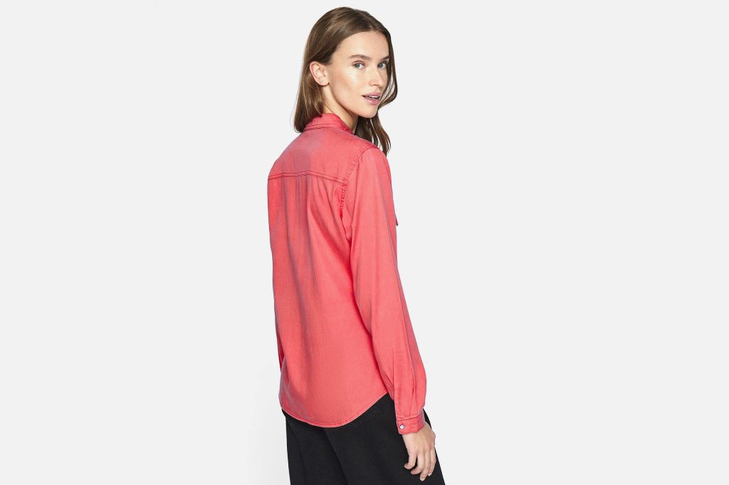 BISTA SHIRT DENIM RED