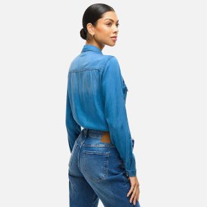 BISTA SHIRT MEDIUM BLUE DENIM - Image 4