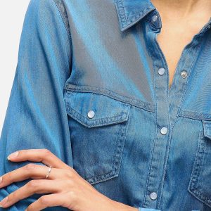 BISTA SHIRT MEDIUM BLUE DENIM - Image 5