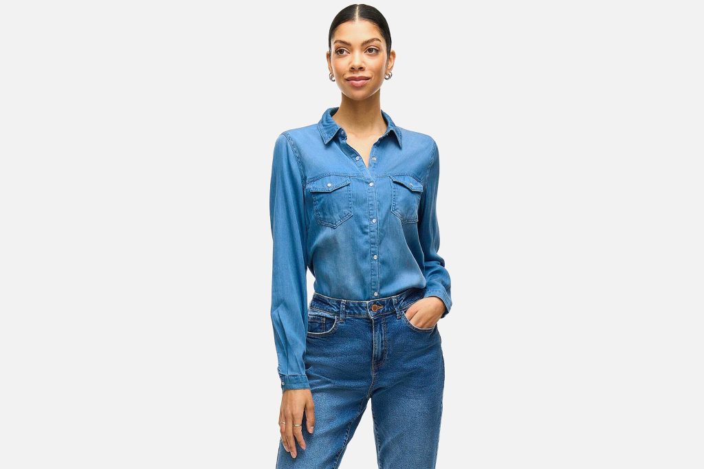 BISTA SHIRT MEDIUM BLUE DENIM