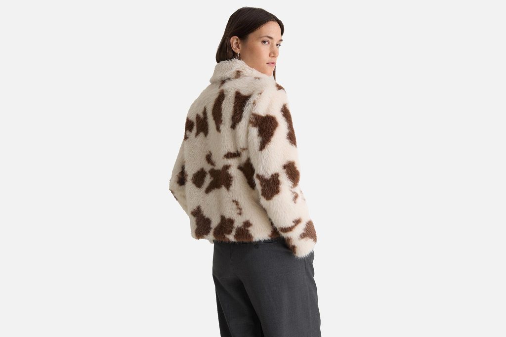 BLOUSON CARMY WHITE CAMEL