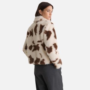 BLOUSON CARMY WHITE CAMEL - Image 3