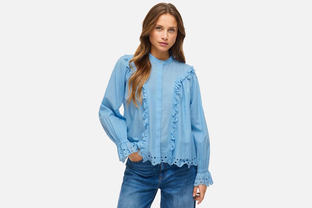 ANGLASSI SHIRT BLISSFUL BLUE