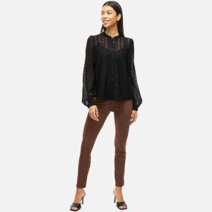 CHIKKA LACE SHIRT BLACK – Image 6