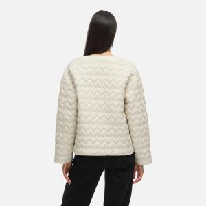 SILLA QUILTED JACKET BIRCH - Image 4