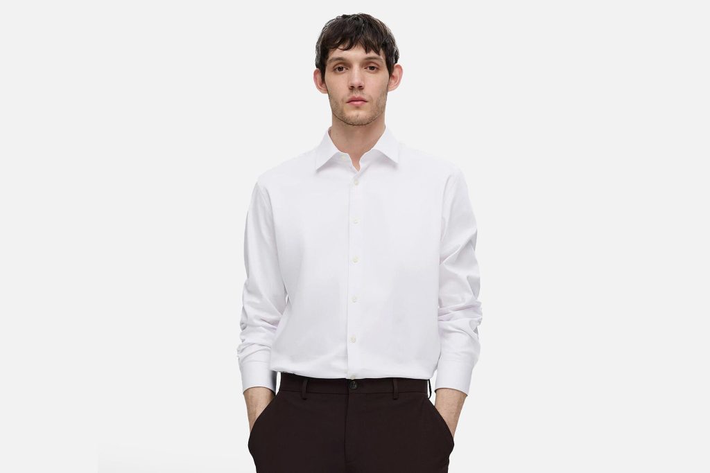 SLIM PERF SHIRT BRIGHT WHITE