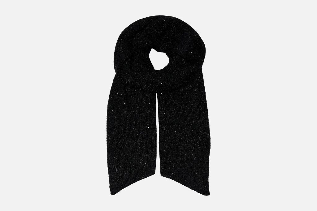 SOLA SCARF BLACK GLITTER