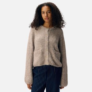 SAGGIA KNIT CARDIGAN HUMUS - Image 2