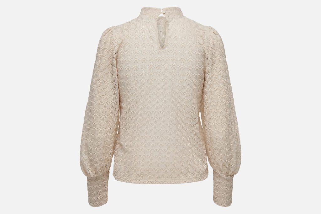 AVERY LACE TOP SANDSHELL