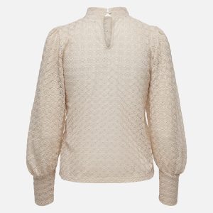 AVERY LACE TOP SANDSHELL – Image 2