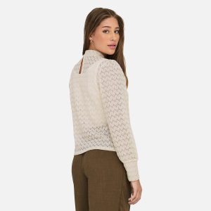 AVERY LACE TOP SANDSHELL – Image 4