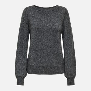 RUE GLITTER PULLOVE DARK GREY - Image 1